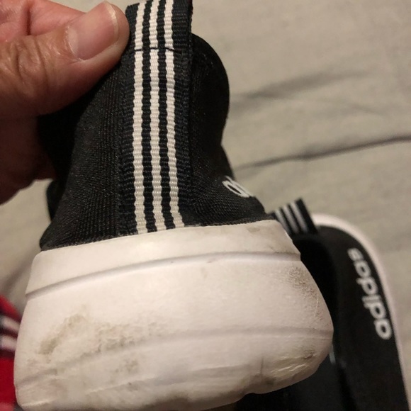 TODAY ONLY:Adidas Black Cloudfoam Shoes Size 8 - Comfortable - Picture 12 of 16